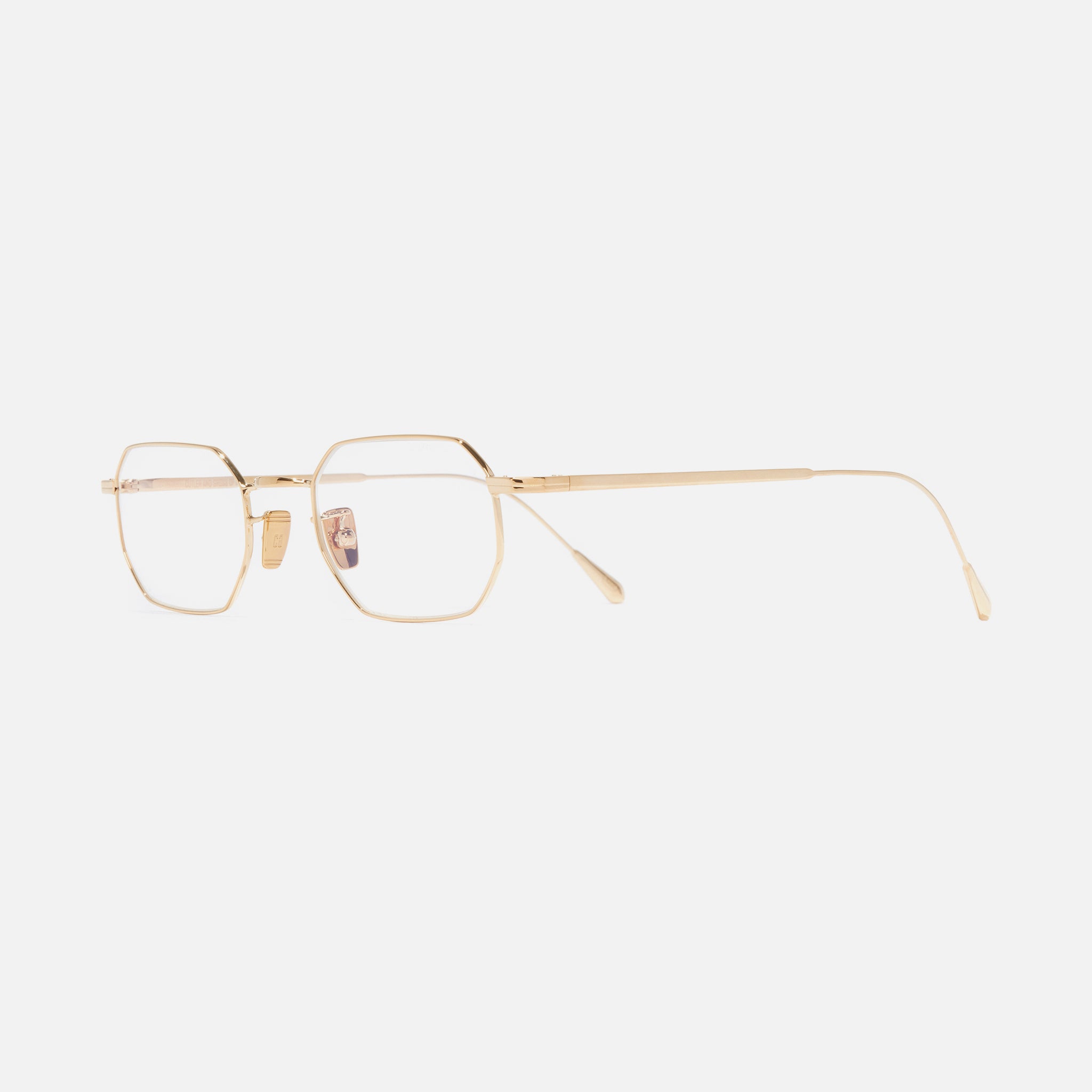 0005 Round Optical Glasses-18K Gold