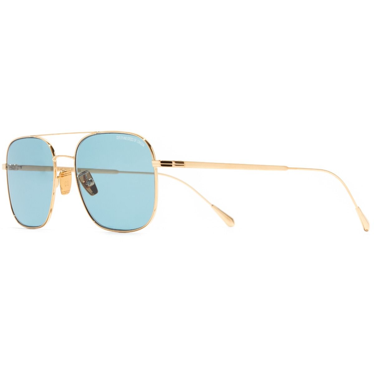 0003 Aviator Sunglasses-Gold 18K