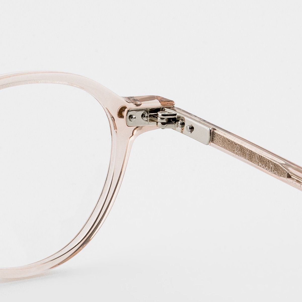 Paul Smith Cannon Optical Round Glasses-Tobacco Crystal
