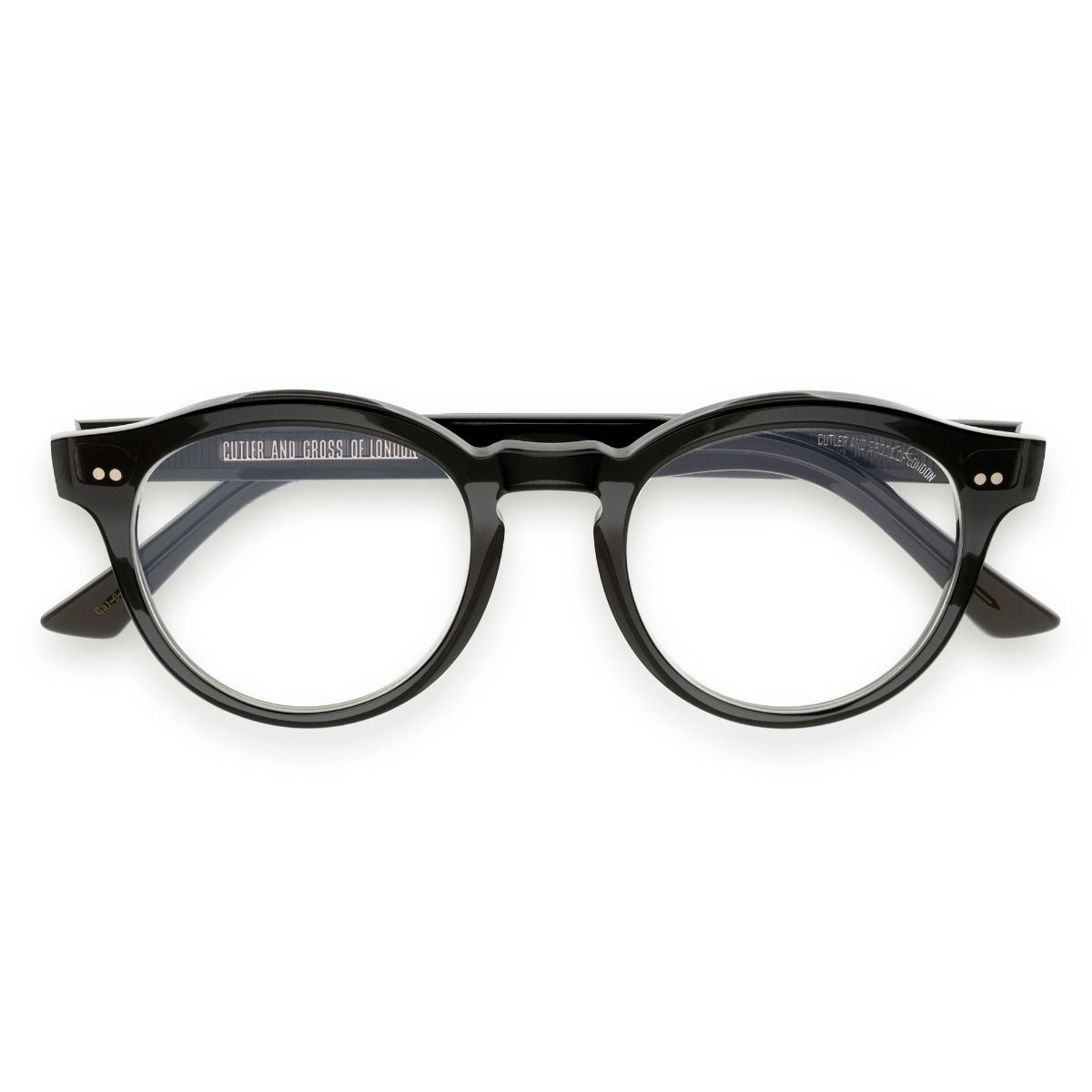 1378 Optical Round Glasses-Dark Grey
