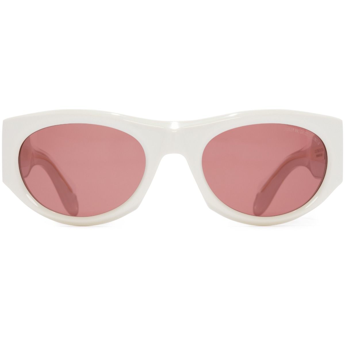 9276 Limited Edition Round Sunglasses-White Ivory