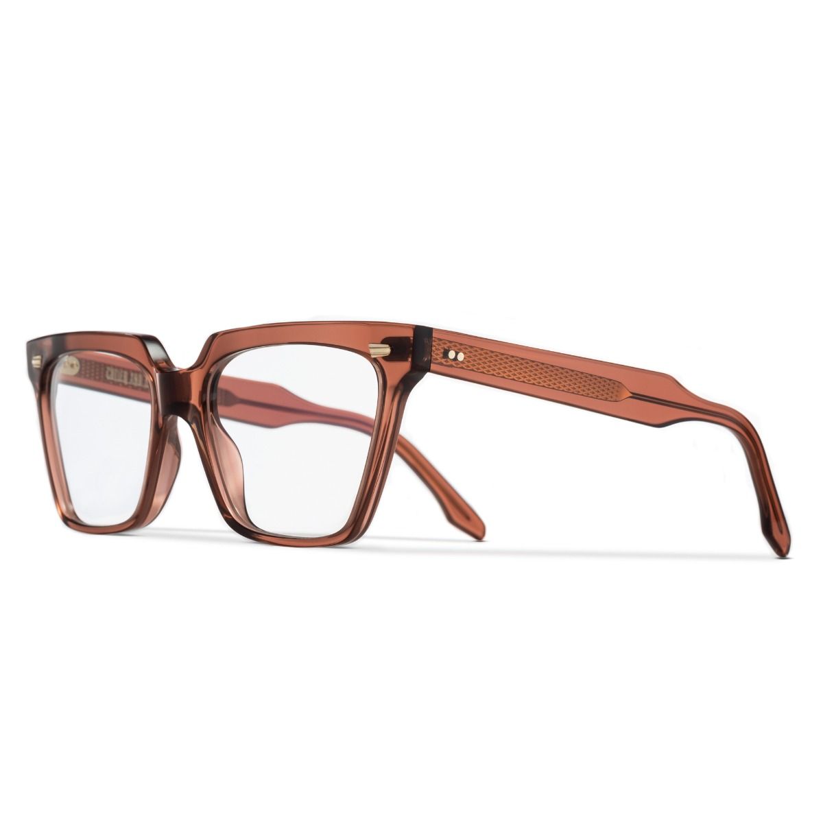 1346 Optical Cat-Eye Glasses-Classic Brown Crystal