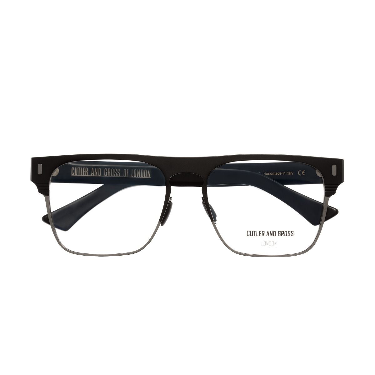 1366 Optical Square Glasses-Black