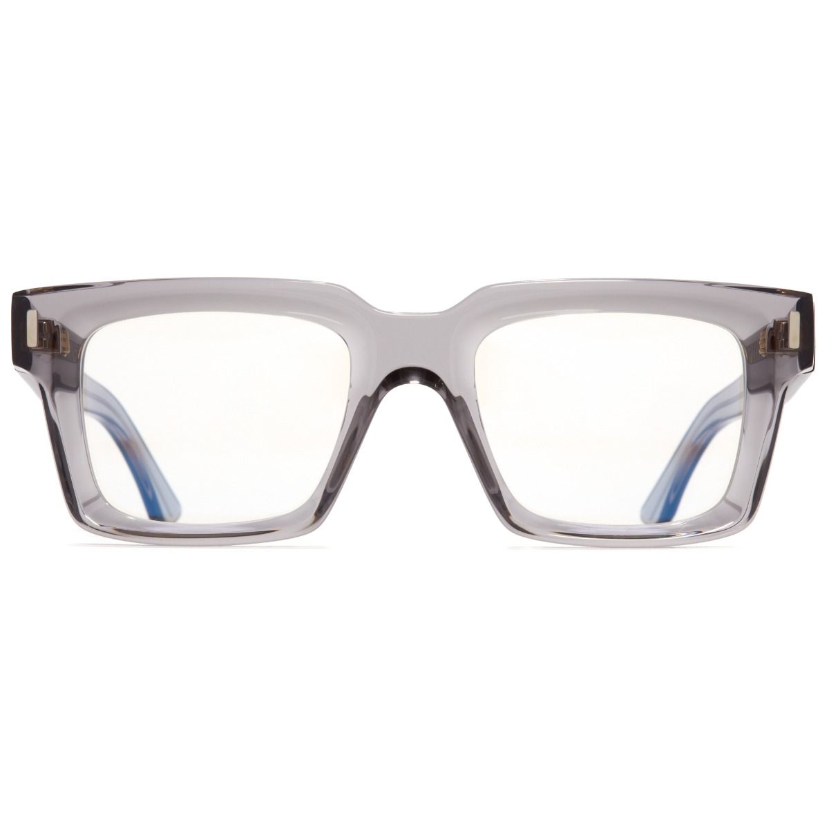 1386 Square Optical Glasses-Smoke Quartz