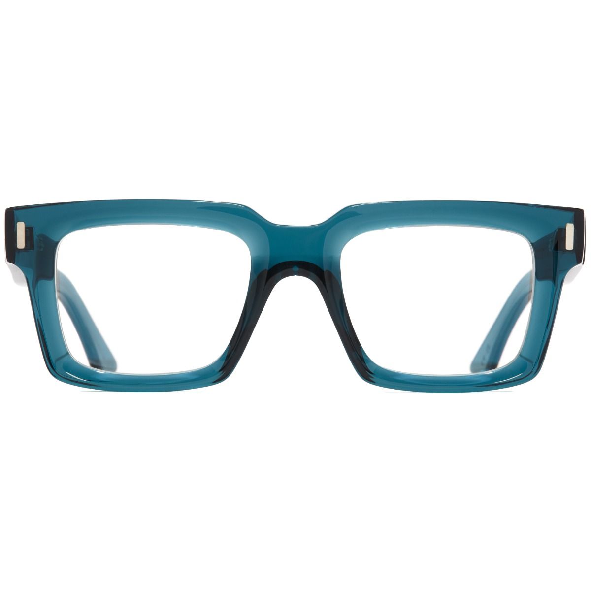 1386 Optical Square Glasses-Deep Teal | Cutler and Gross