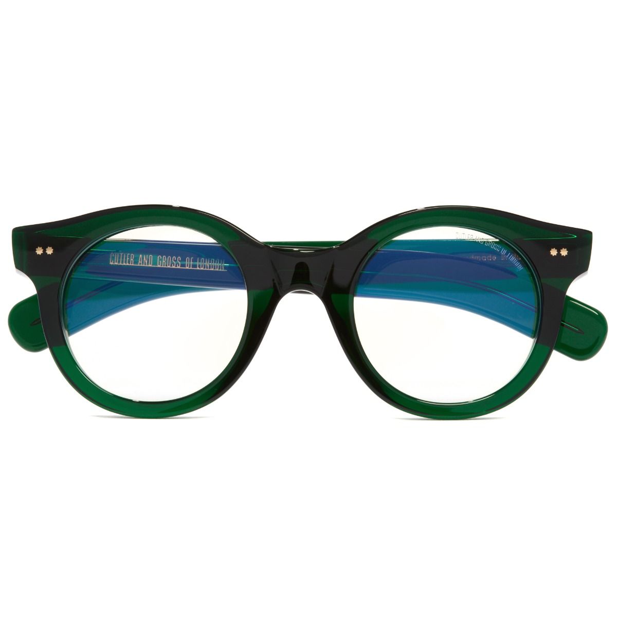 1390 Round Optical Glasses-Emerald
