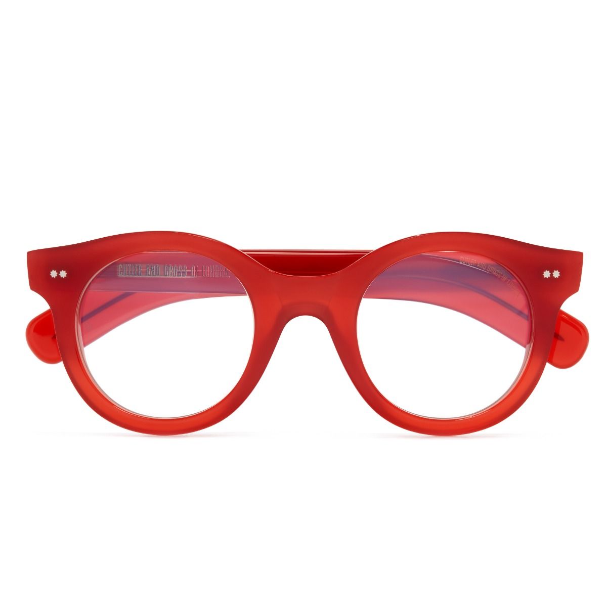1390 Optical Round Glasses-Rouge