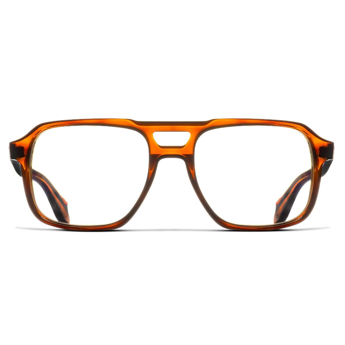 1394 Optical Aviator Glasses-Honey Turtle Havana
