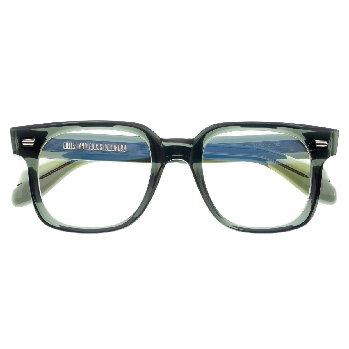1399 Optical Square Glasses-Aviator Blue
