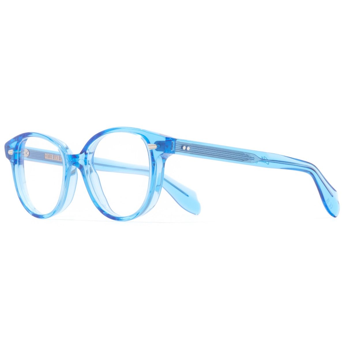 1400 Colour Studio Round Optical Glasses-Blue Crystal