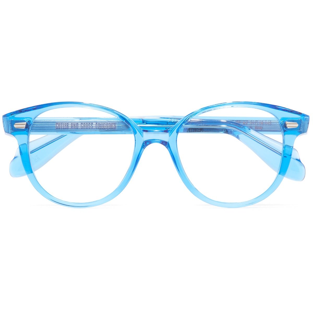 1400 Colour Studio Round Optical Glasses-Blue Crystal