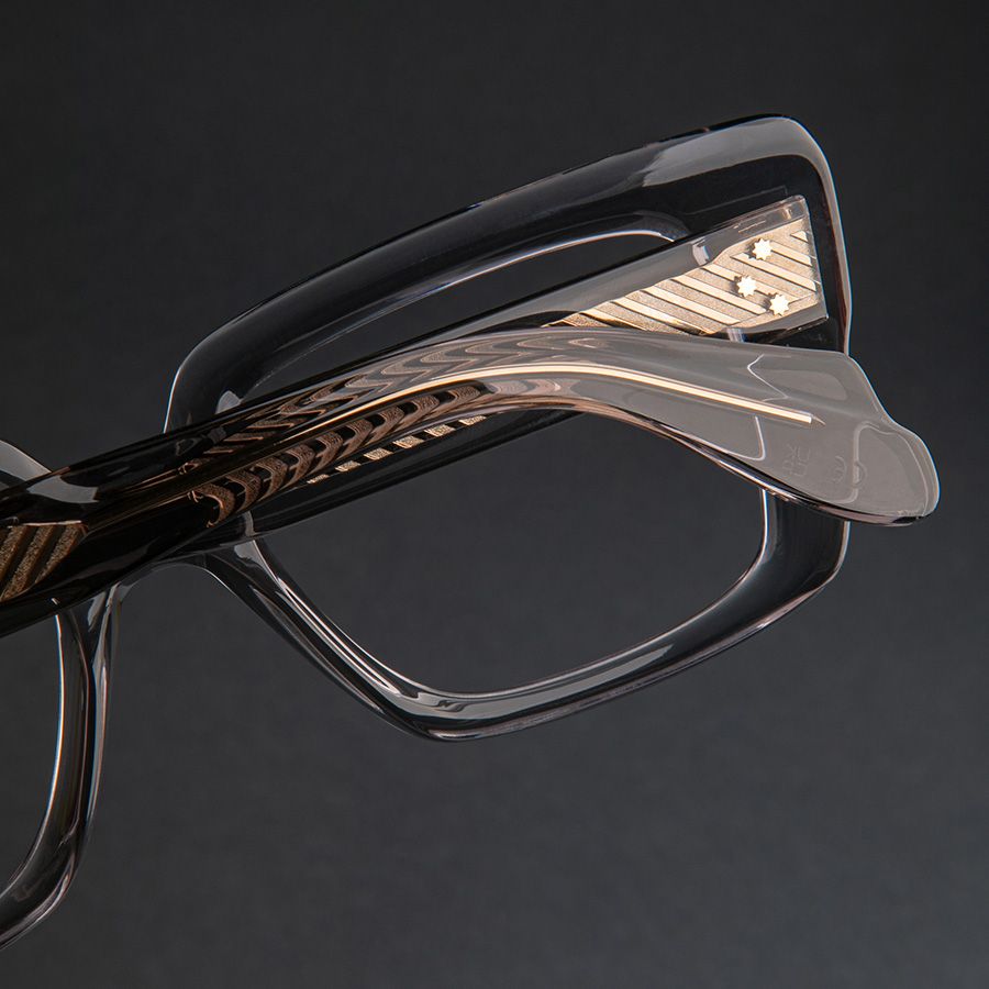 1401 Cat-Eye Optical Glasses-Smoke Quartz