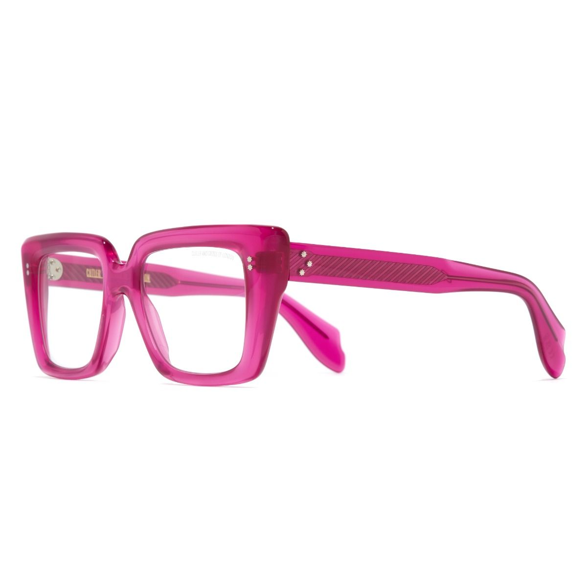 1401 Cat Eye Optical Glasses-Opal Fuchsia