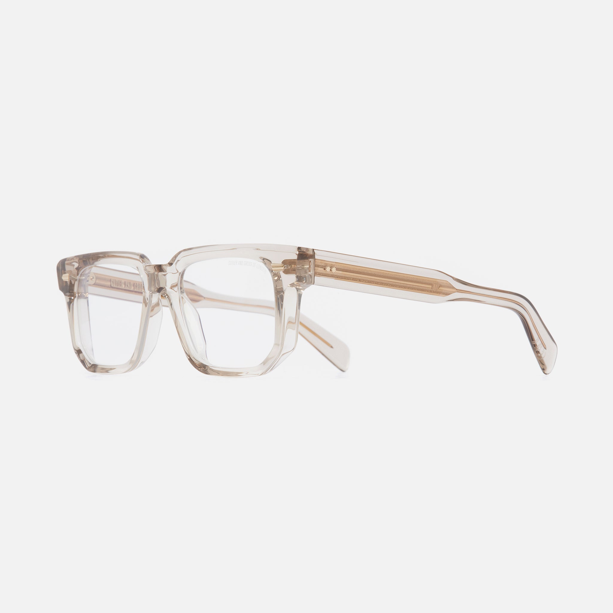 1410 Square Optical Glasses-Sand Crystal