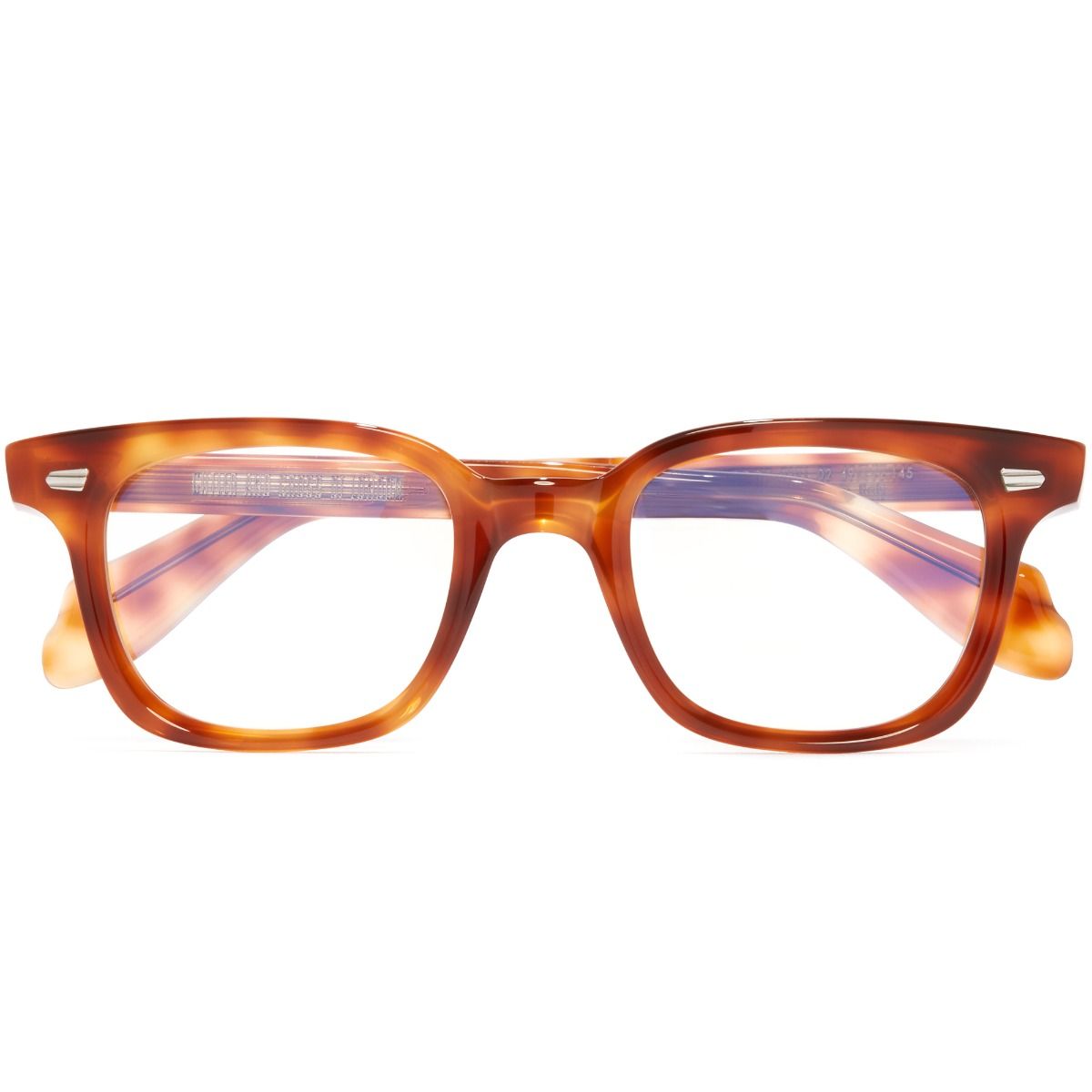 9521 Square Optical Glasses (Small)-Old Havana