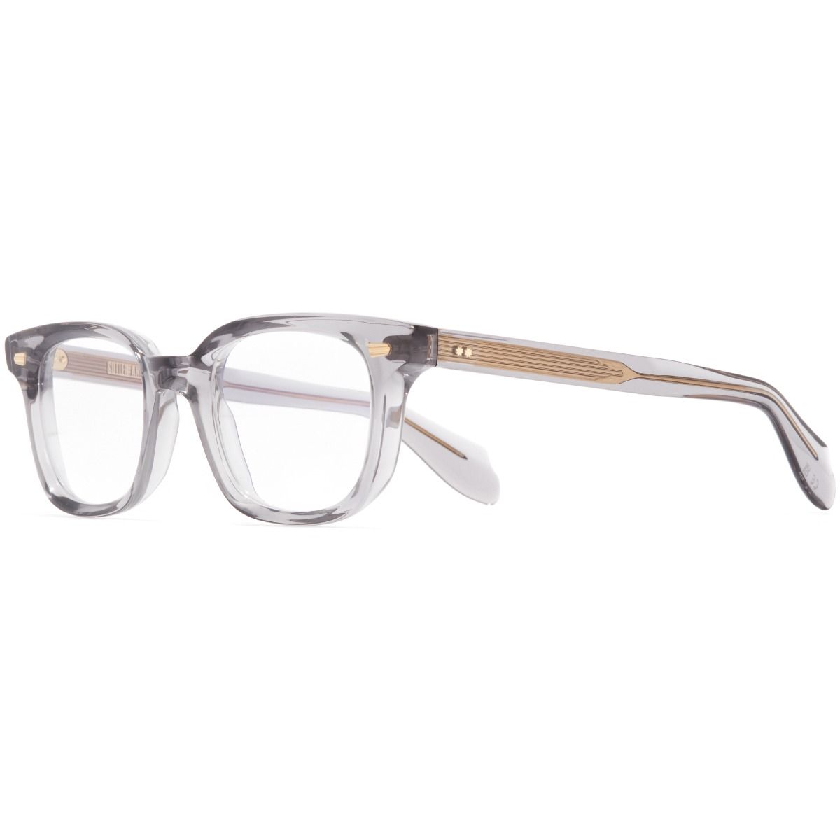 9521 Square Optical Glasses (Small)-Smoke Quartz