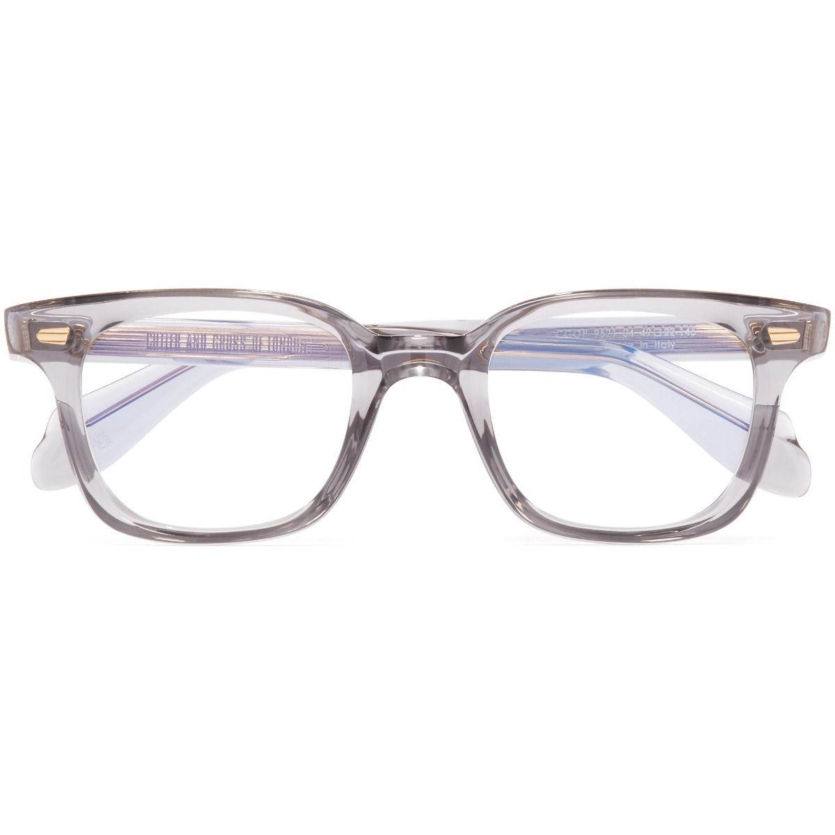 9521 Square Optical Glasses (Large)-Smoke Quartz