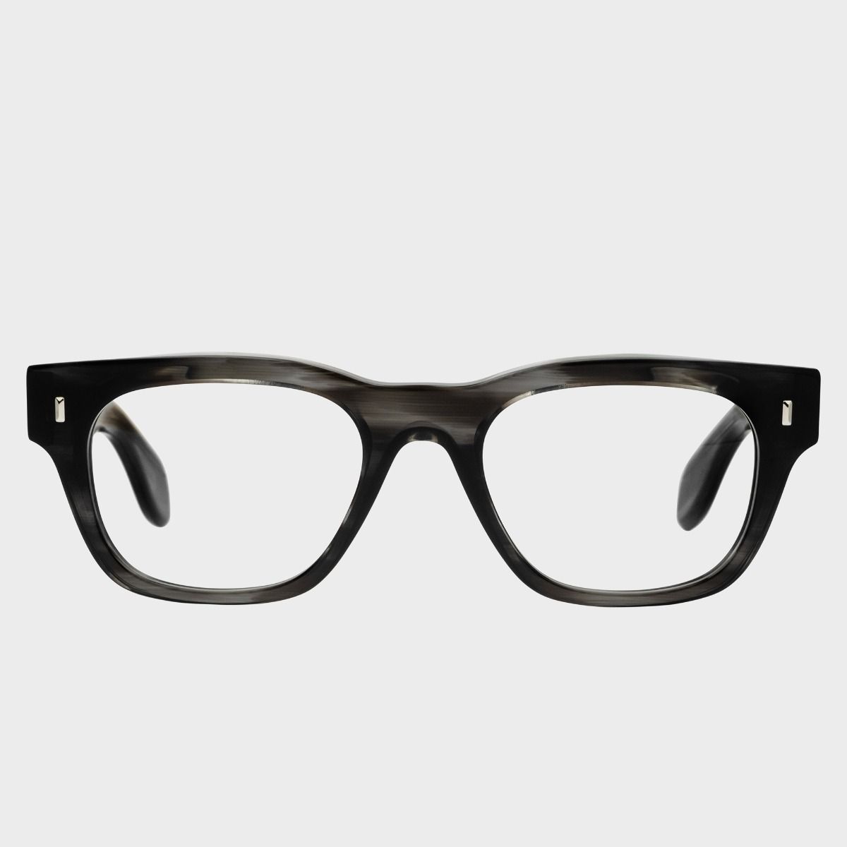 9772 Optical Square Glasses-Green Smoke