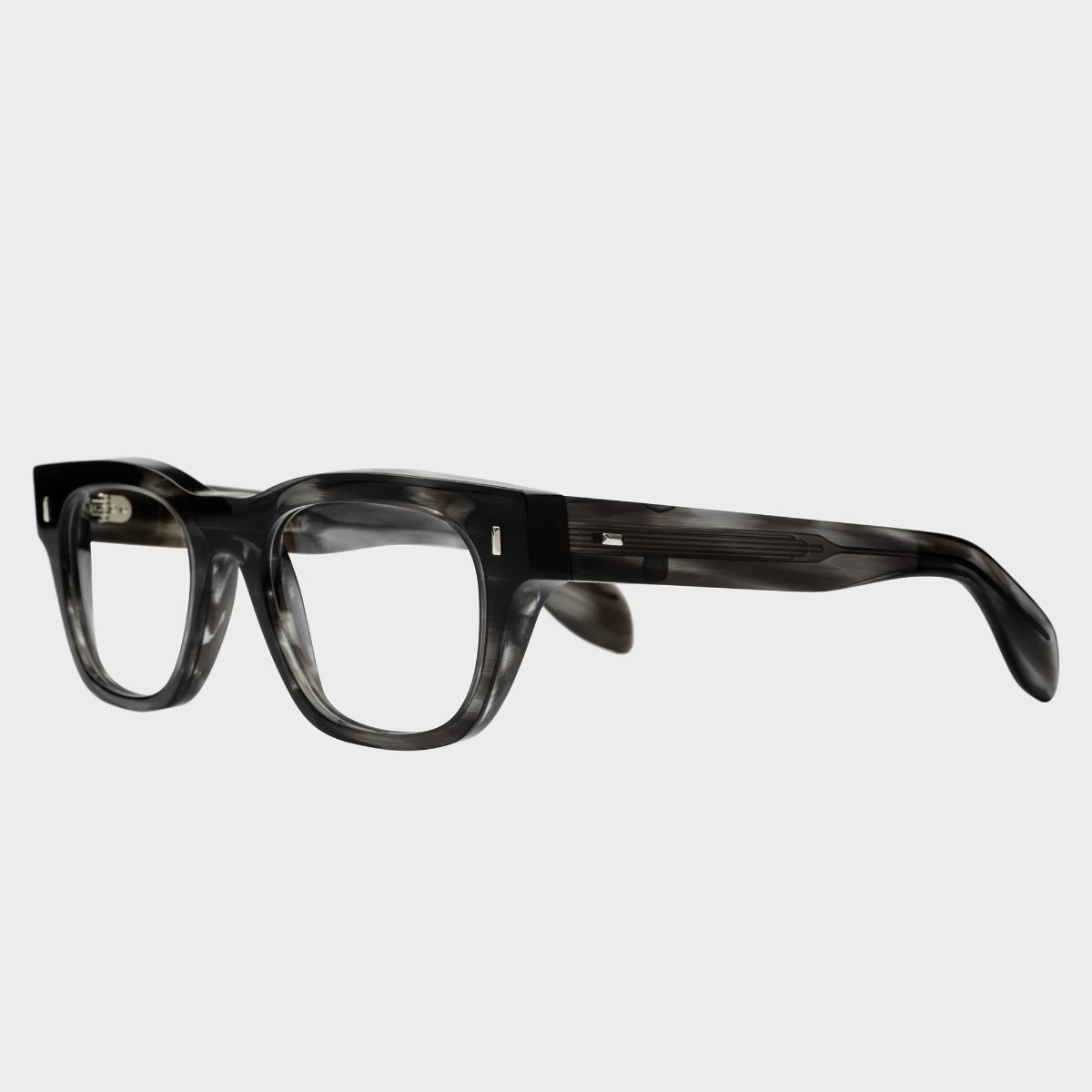 9772 Optical Square Glasses-Green Smoke