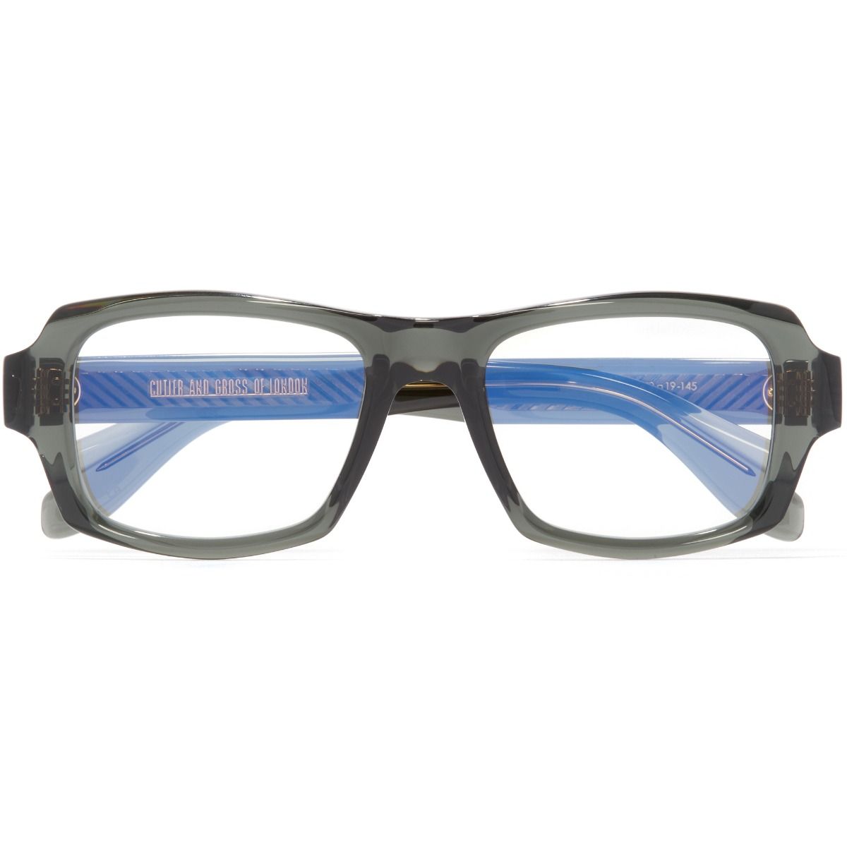 9894 Square Optical Glasses-Aviator Blue