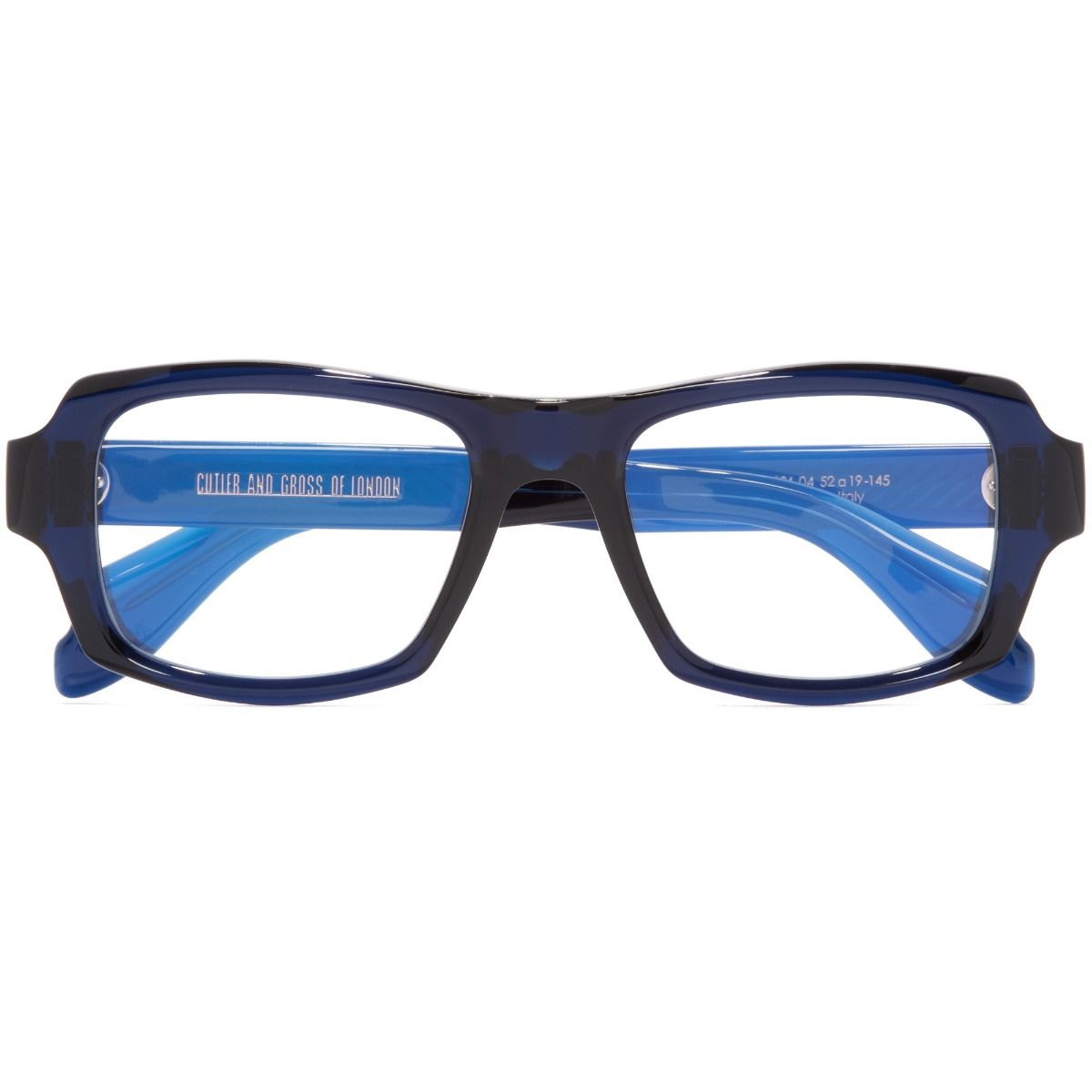 9894 Square Optical Glasses-Classic Navy Blue