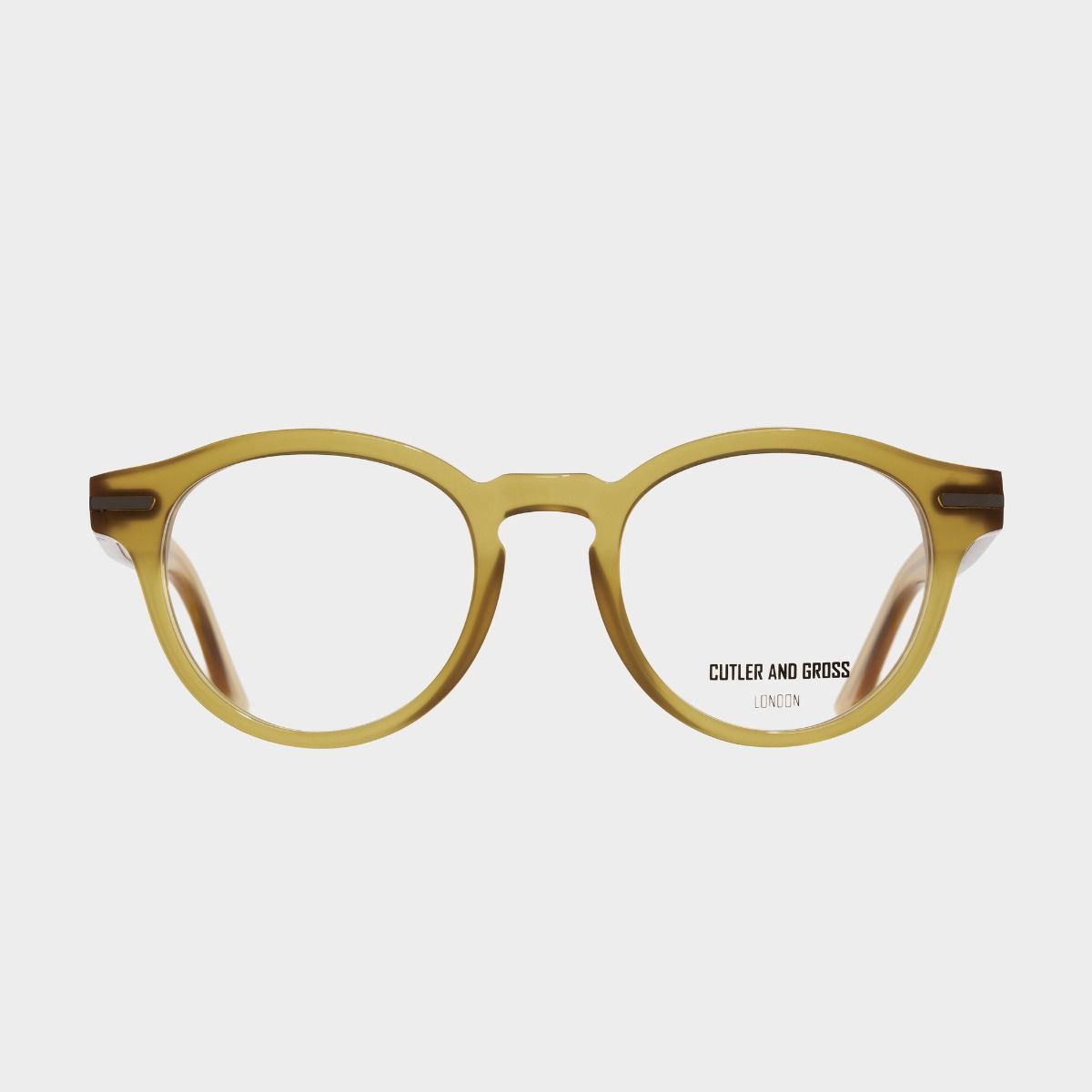 1338 Optical Round Glasses-Honey
