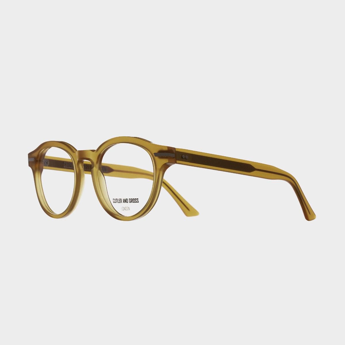 1338 Optical Round Glasses-Honey