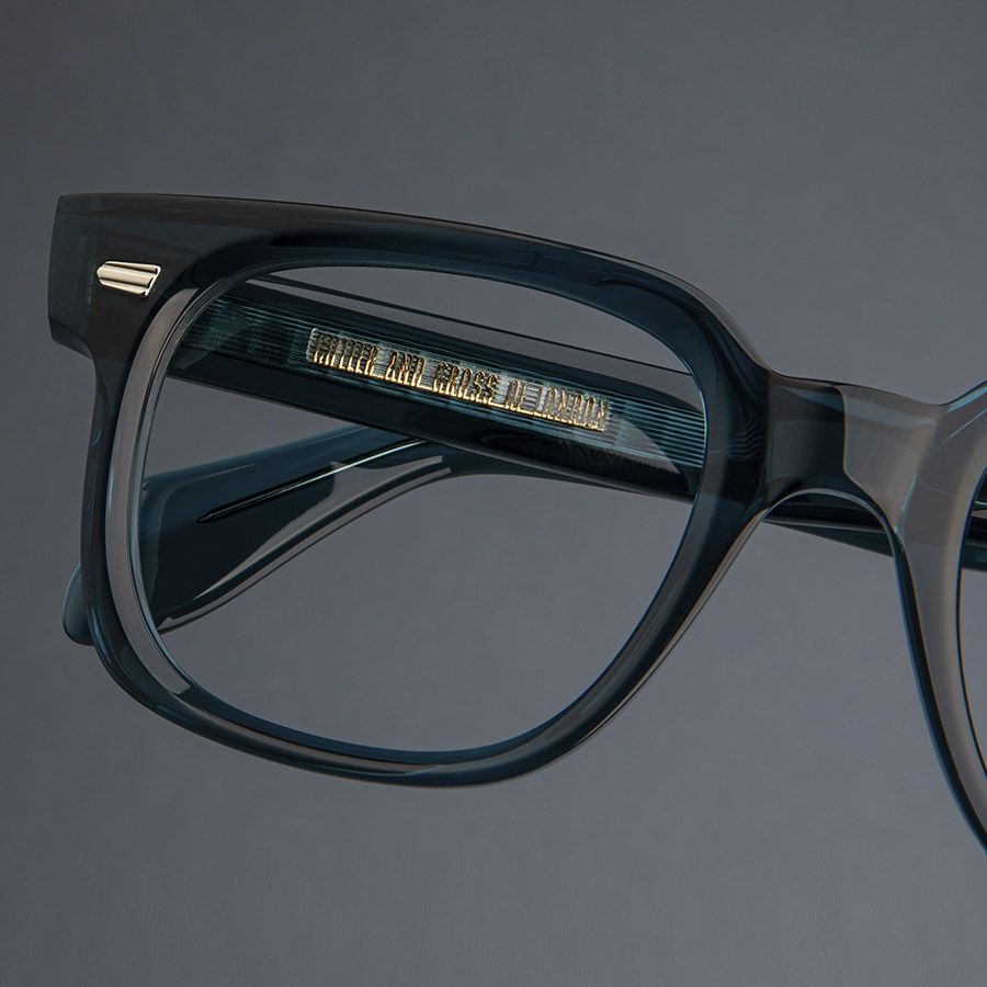1399 Optical Square Glasses-Deep Teal