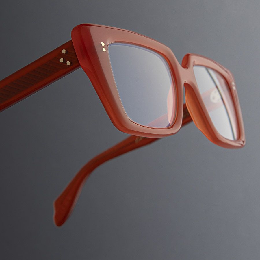 1401 Cat Eye Optical Glasses-Rouge