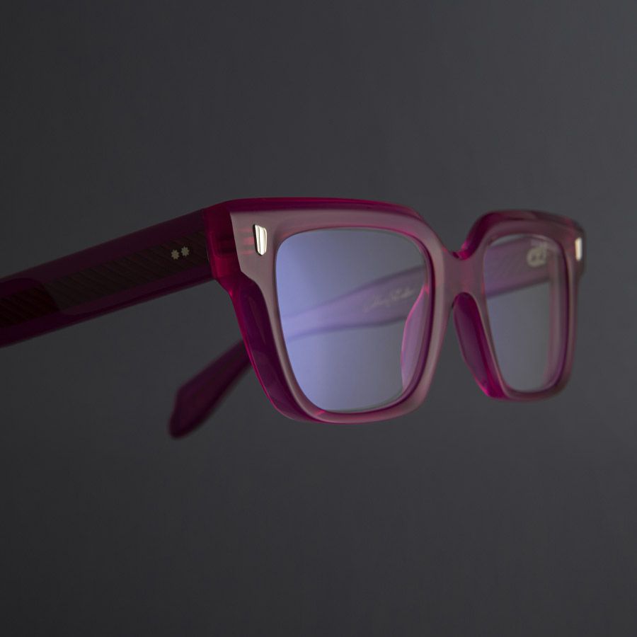 9347 Square Optical Glasses-Opal Fuchsia