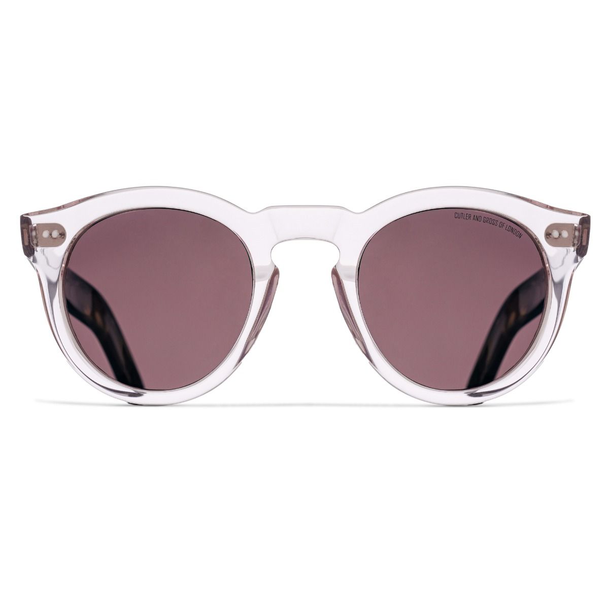 0734 Round Sunglasses-Nude Pink