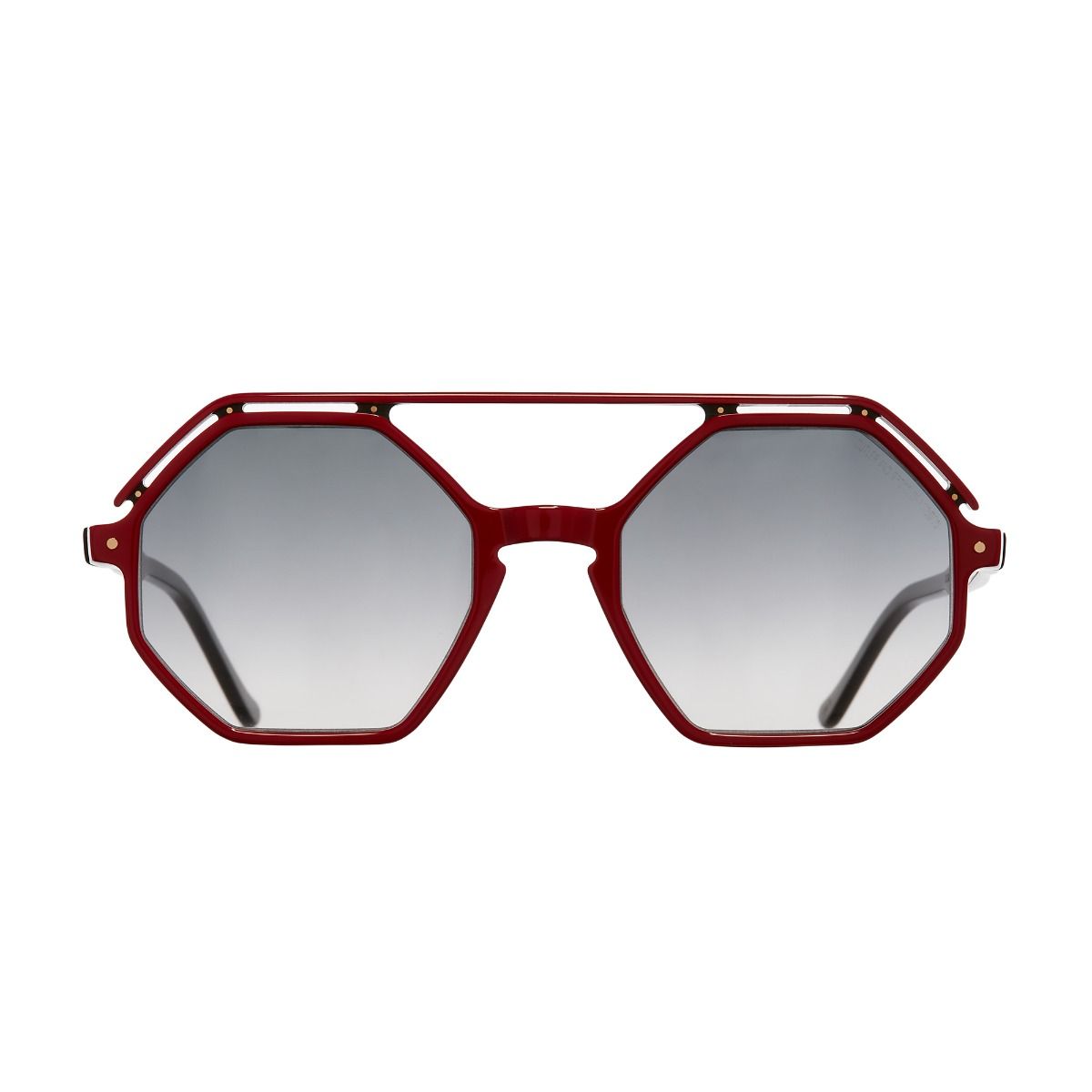 1371 Round Sunglasses-Red