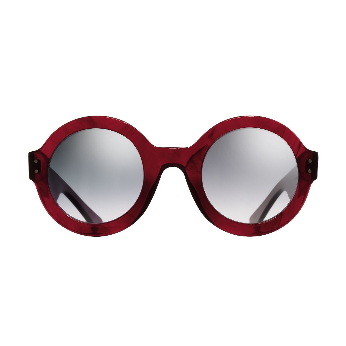 1377 Round Sunglasses-Red Mini
