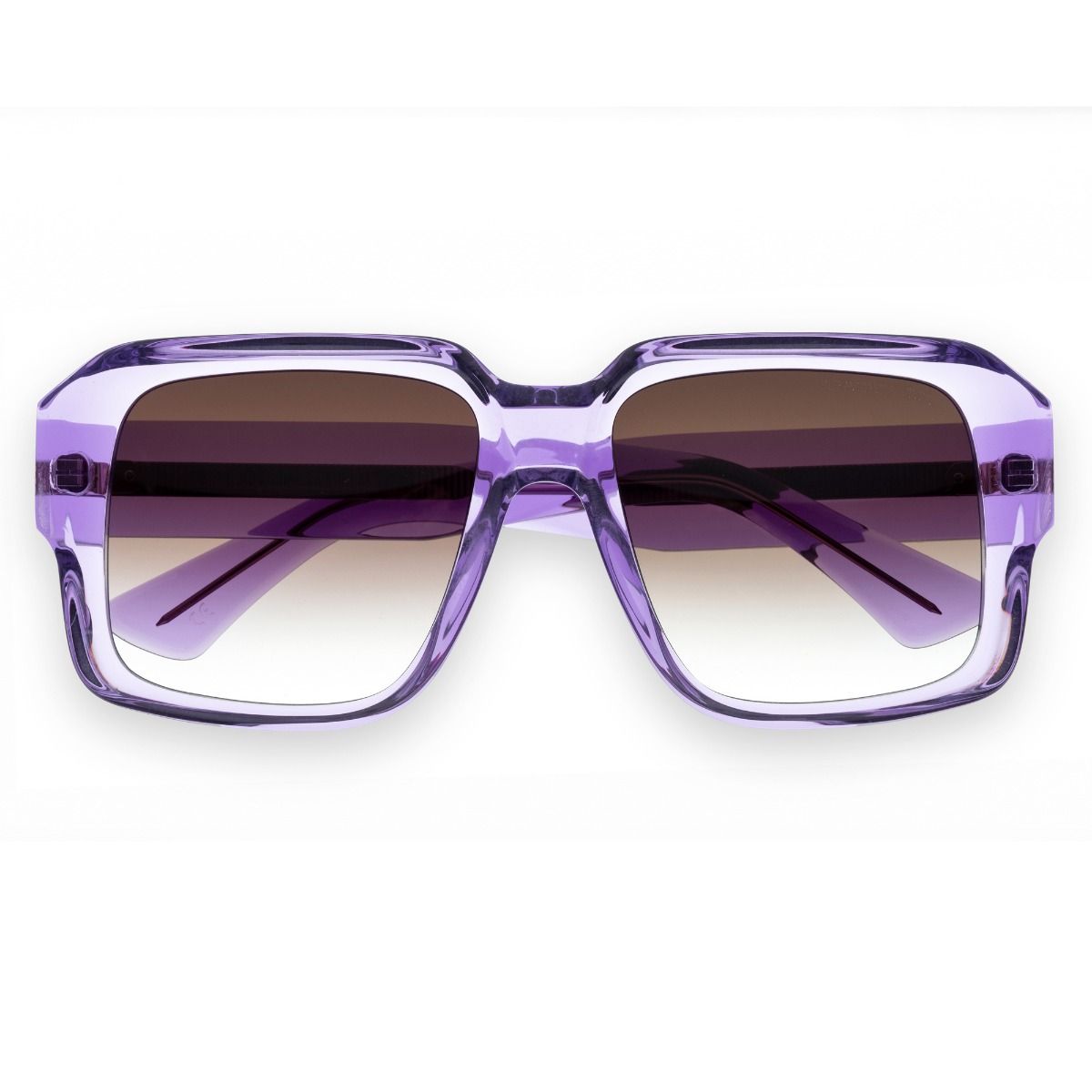 1388 Square Sunglasses-Orchid Crystal