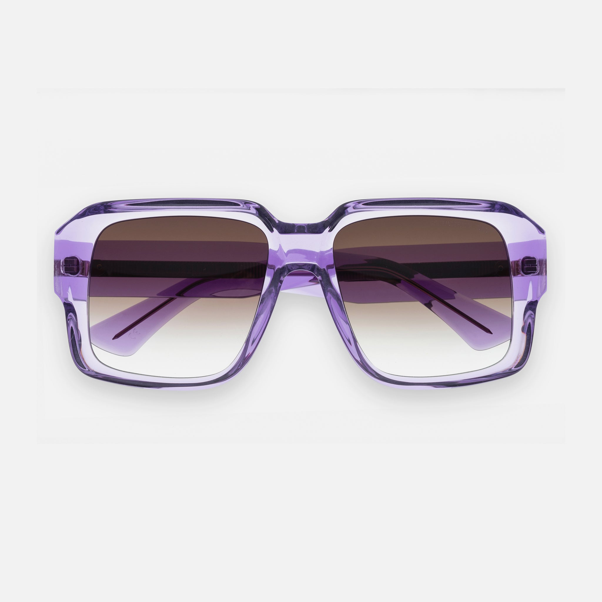 1388 Square Sunglasses-Orchid Crystal