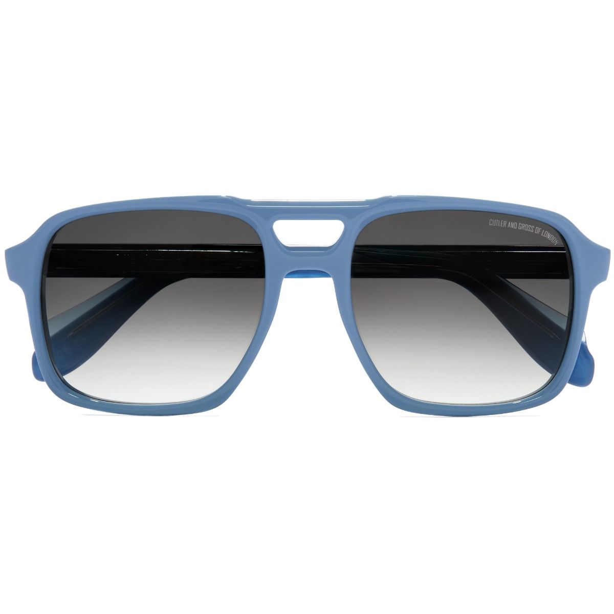 1394 Colour Studio Aviator Sunglasses-Solid Light Blue