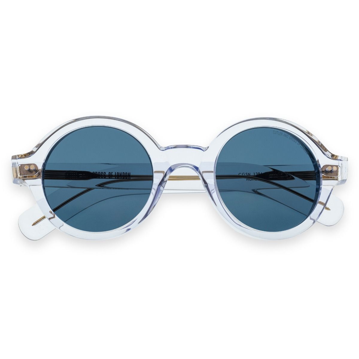 1396 Round Sunglasses-Crystal