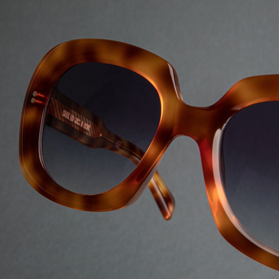 9383 Round Sunglasses-Old Havana