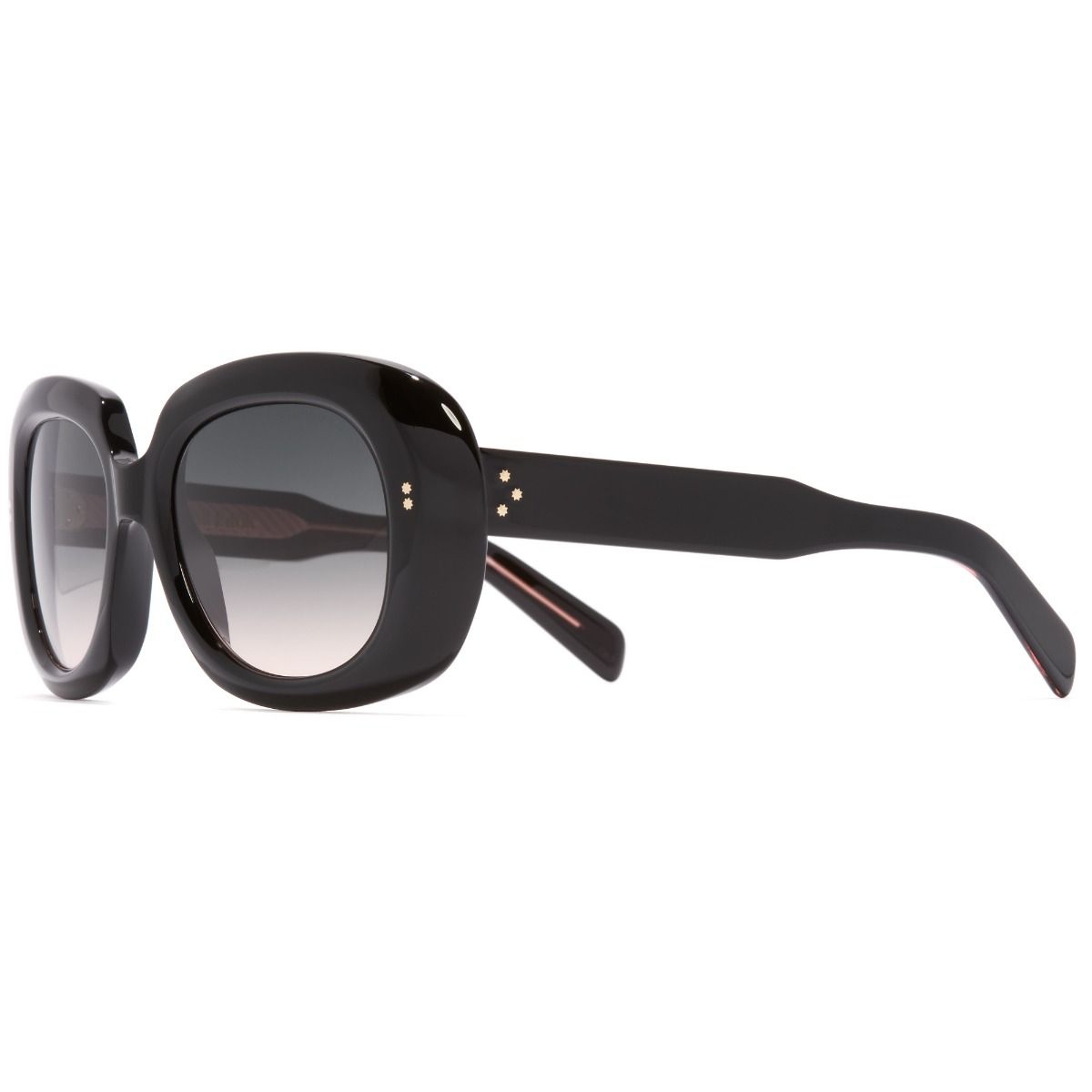 9383 Round Sunglasses-Black