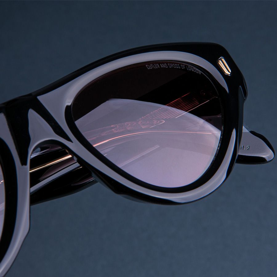 9926 Cat Eye Sunglasses-Black