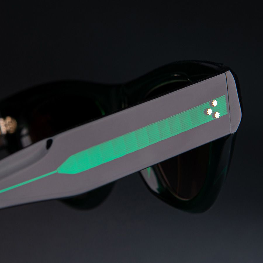 9926 Cat Eye Sunglasses-Emerald Colour Studio