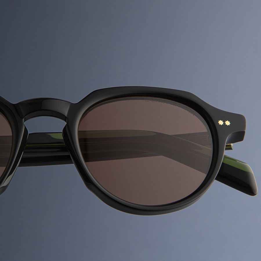 GR06 Round Sunglasses-Black