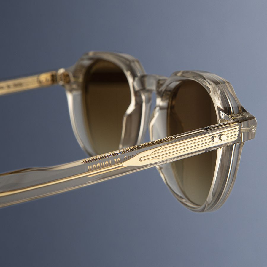 GR06 Round Sunglasses-Sand Crystal