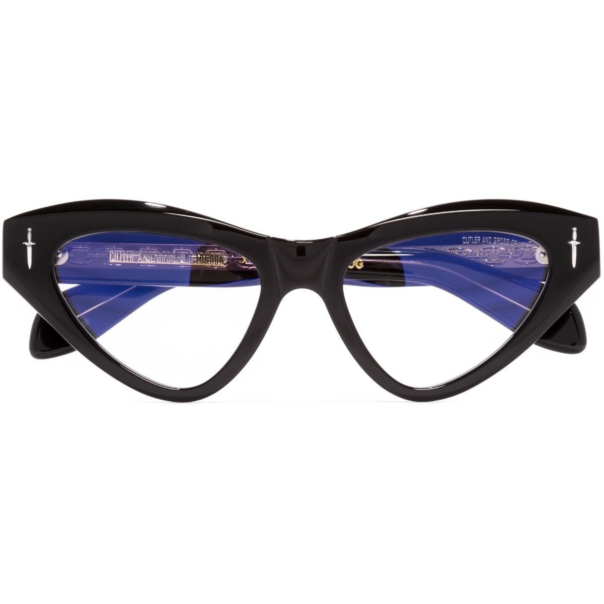 The Great Frog Mini Cat Eye Optical Glasses-Black