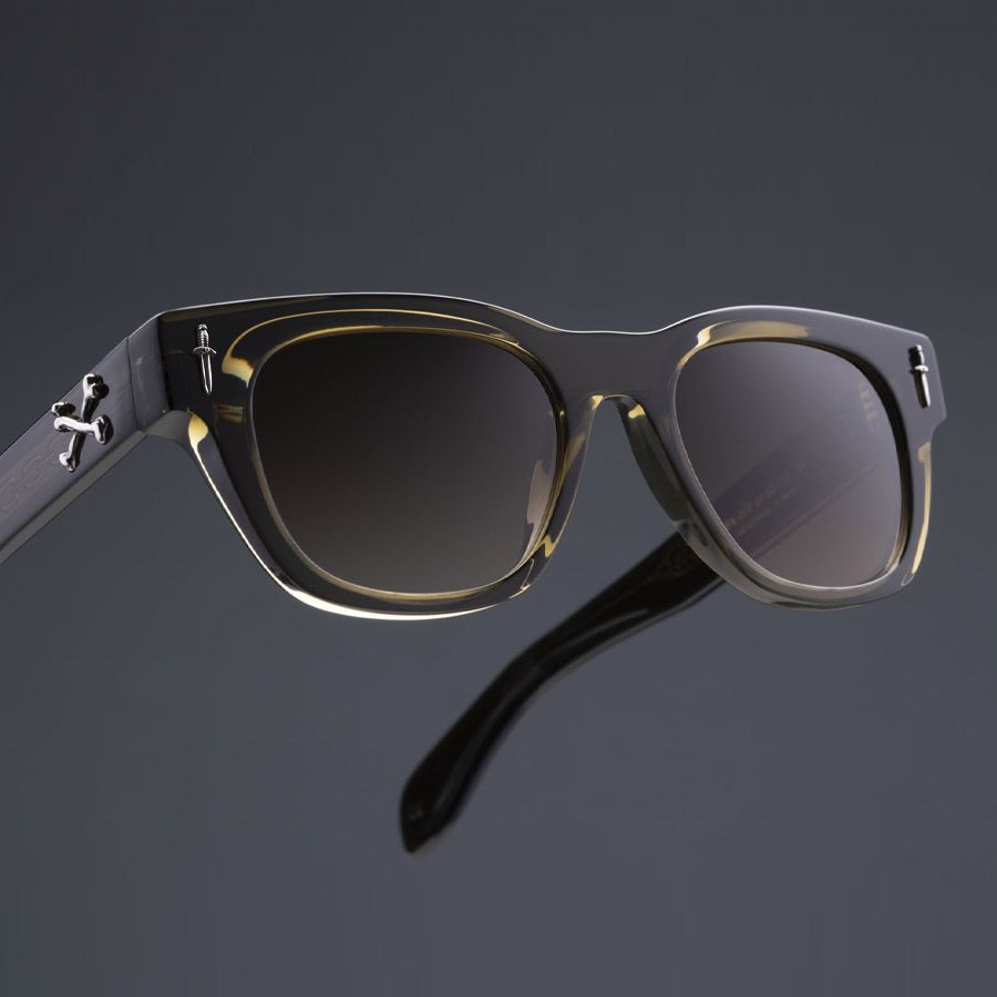 The Great Frog Crossbones Square Sunglasses-Olive