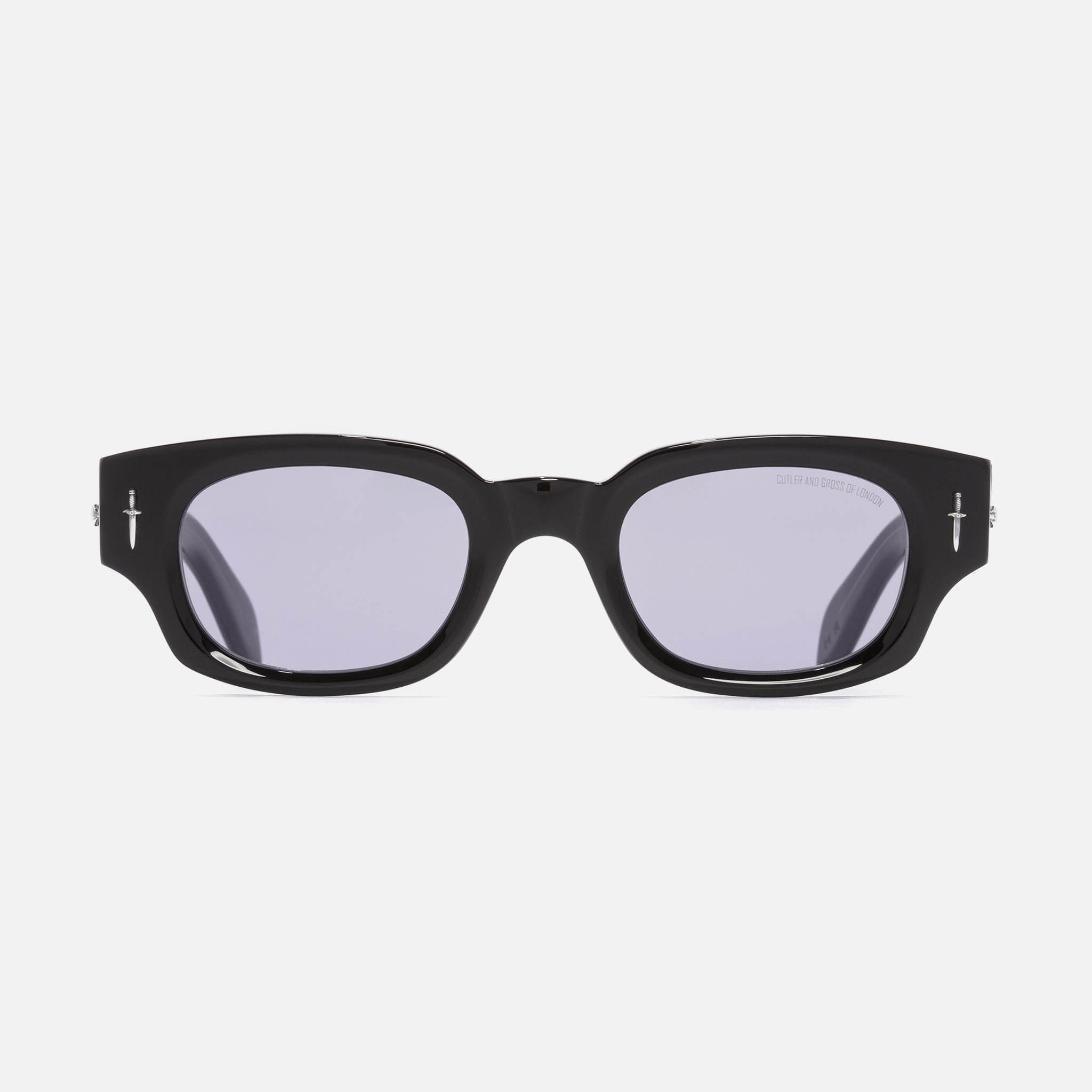 The Great Frog Soaring Eagle Rectangle Sunglasses-Black