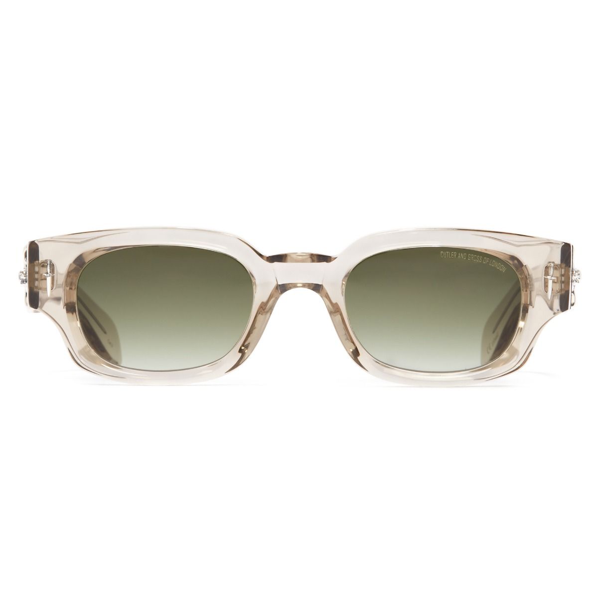 The Great Frog Soaring Eagle Square Sunglasses-Sand Crystal