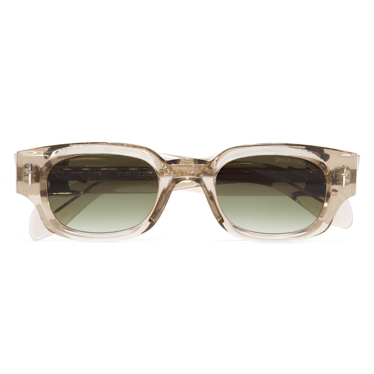 The Great Frog Soaring Eagle Square Sunglasses-Sand Crystal