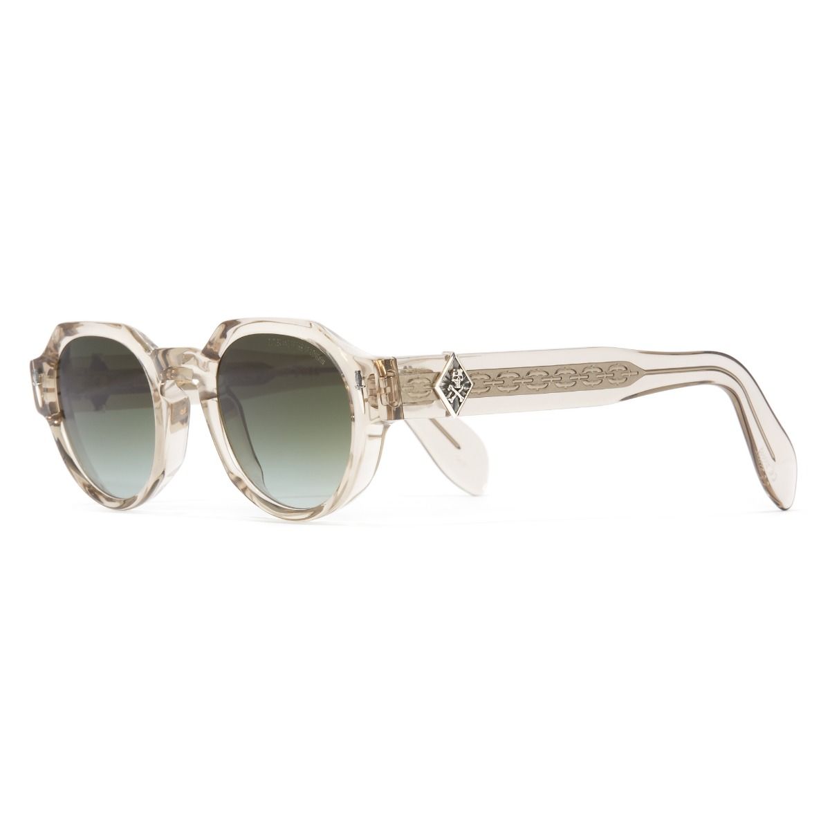 The Great Frog Lucky Diamond I Round Sunglasses-Sand Crystal
