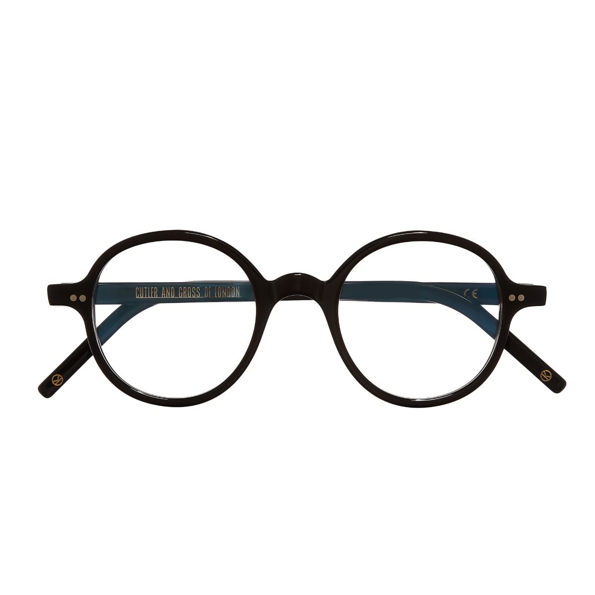 9001 Kingsman Optical Round Glasses-Black